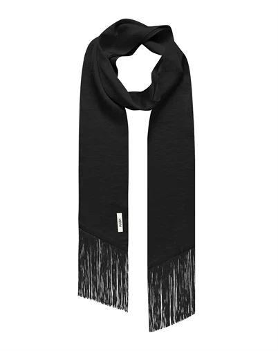 Mbym - Frillo-M Tørklæde - Black